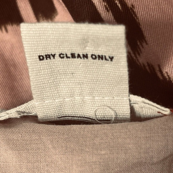 Diodore Anthropologie Size 8 Elephant March Dress Silk Blend Square Neck Lined - Picture 9 of 10